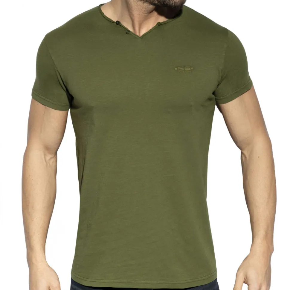 T-Shirt Flame Luxury Vert Kaki