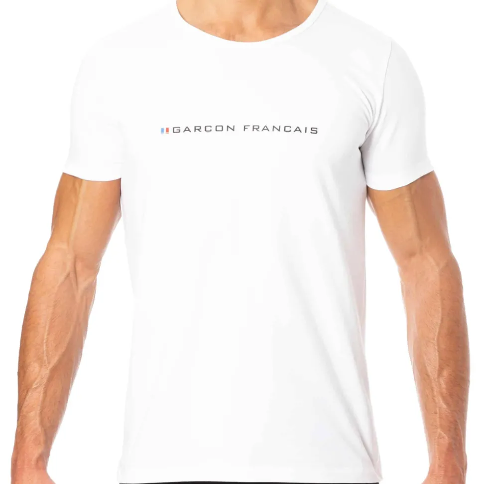 T-Shirt Logo Blanc