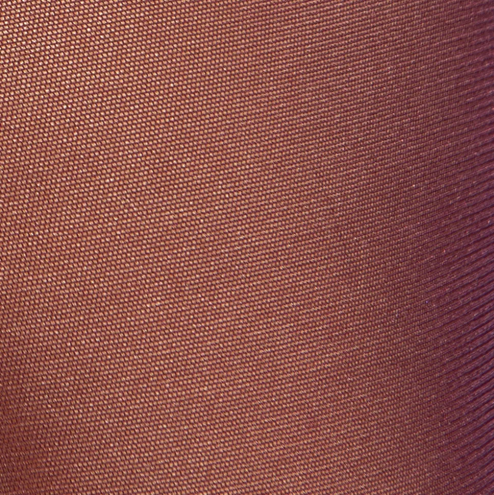 T-Shirt Net Manches Longues Aubergine