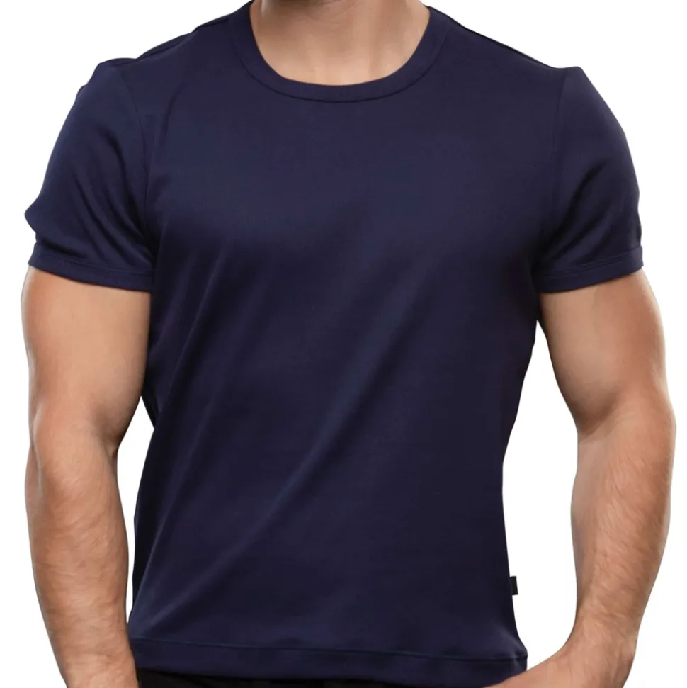 T-Shirt Shorty Chic Bleu Marine