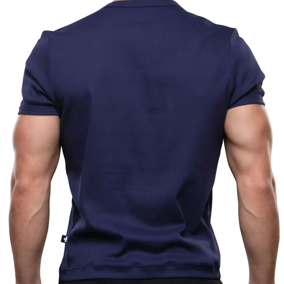 T-Shirt Shorty Chic Bleu Marine