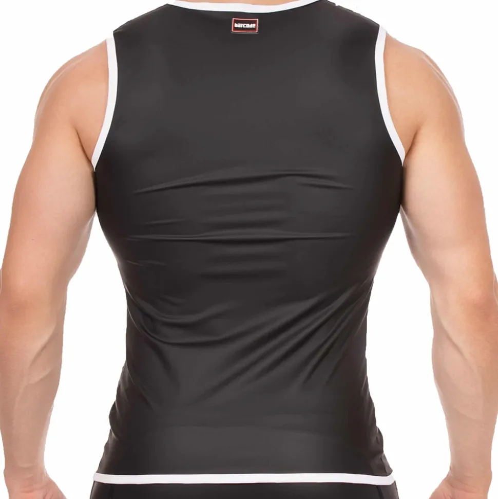 Veste Biker Robin Noir - Blanc
