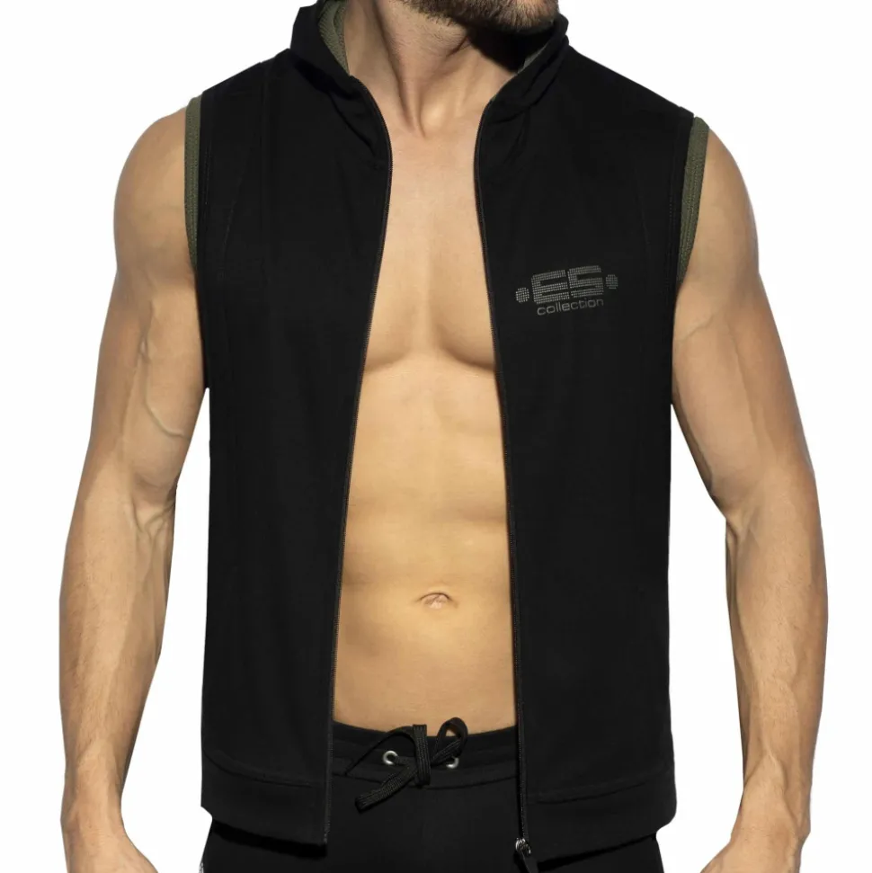 Veste Sport à Capuche First Class Noire