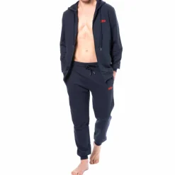 Veste Sport Coton Bleu Marine