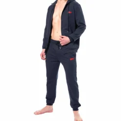 Veste Sport Coton Bleu Marine