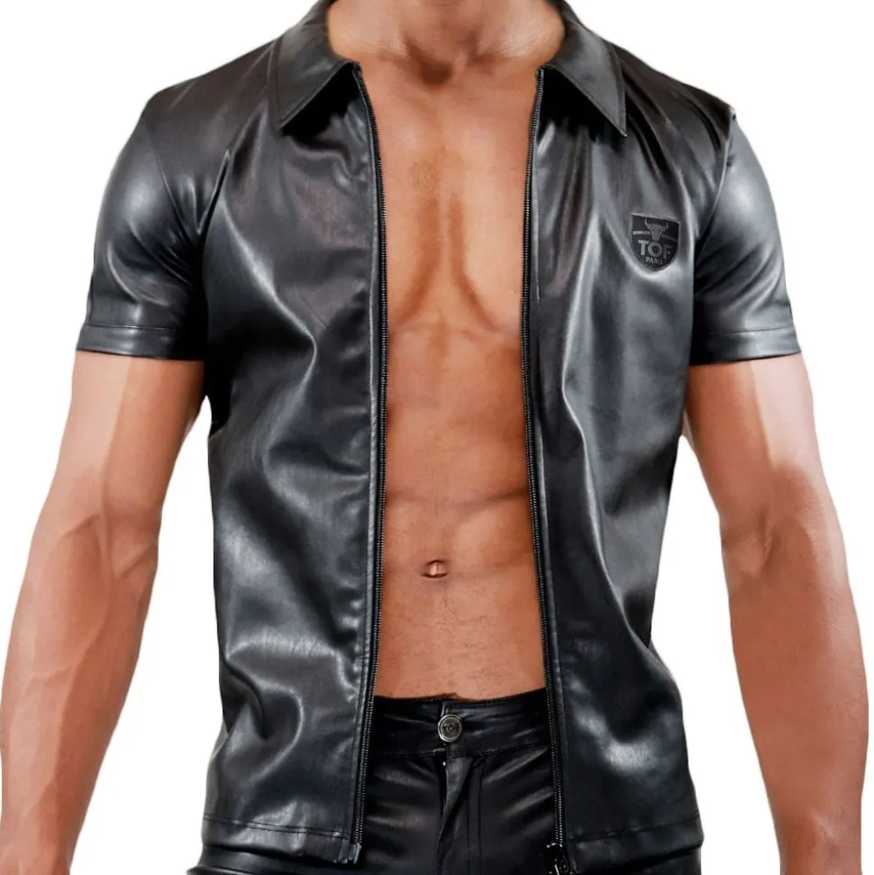 Veste Zippée Fetish Noire